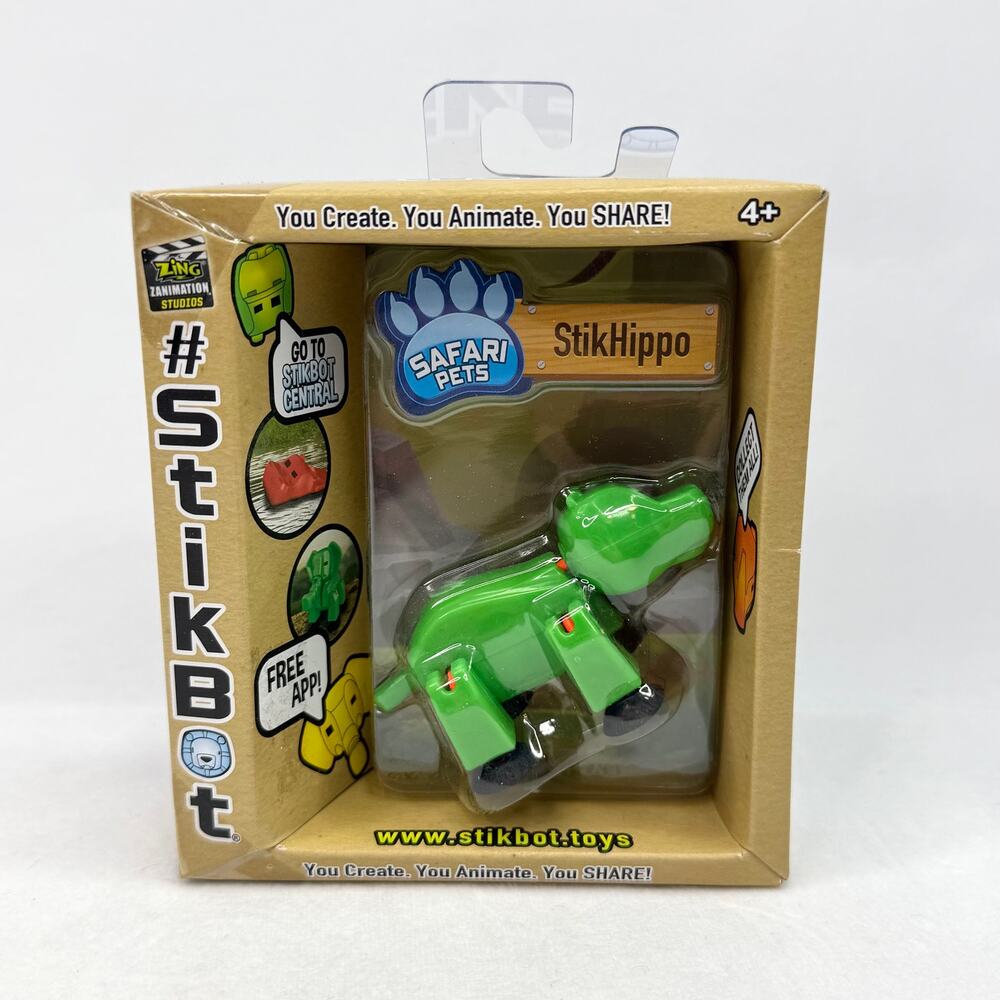 New Stikbot StikHippo Toy